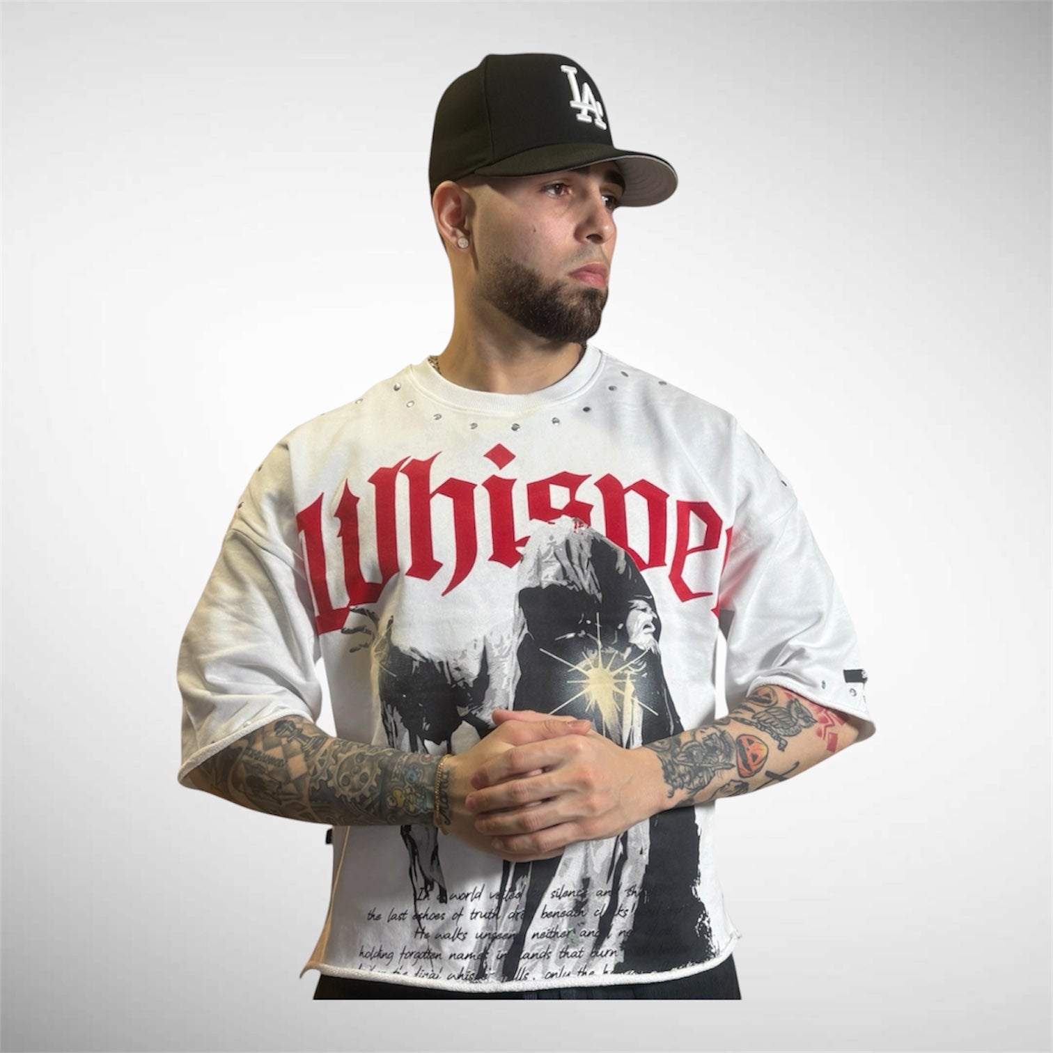 T Shirt Oversize “Whisper” – Algodón Premium