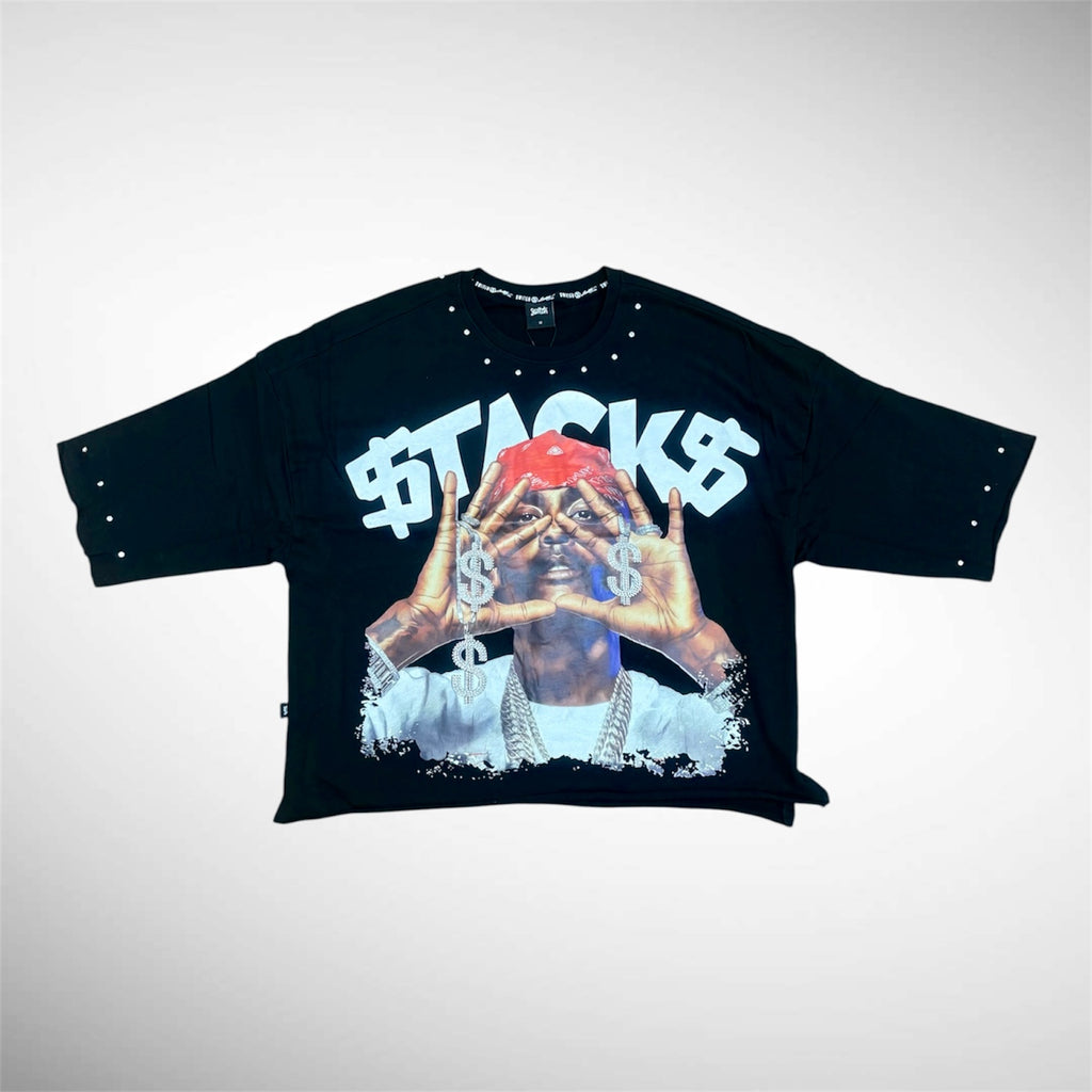 Black Money Graphic Tee