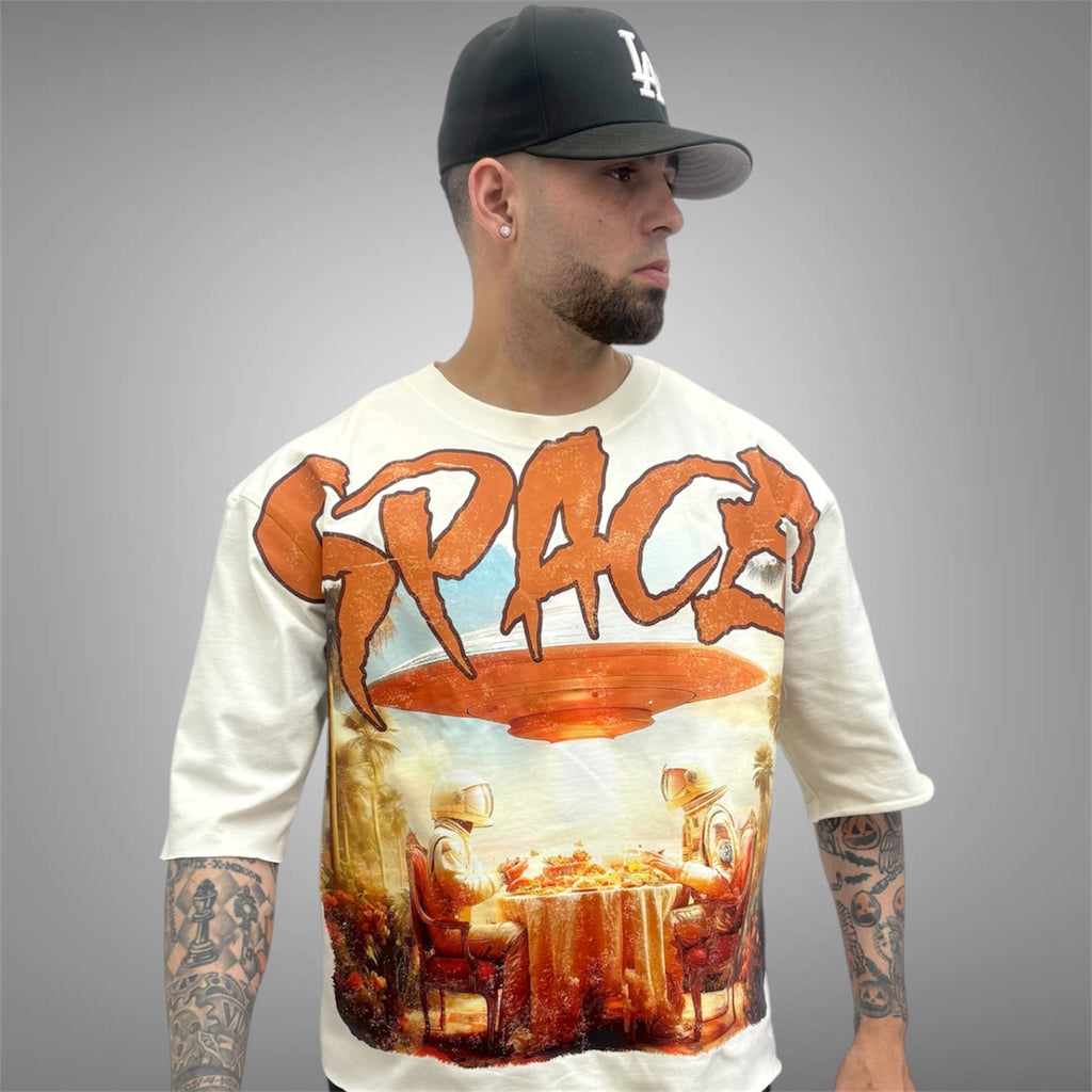 Peace Oversized Graphic Tee