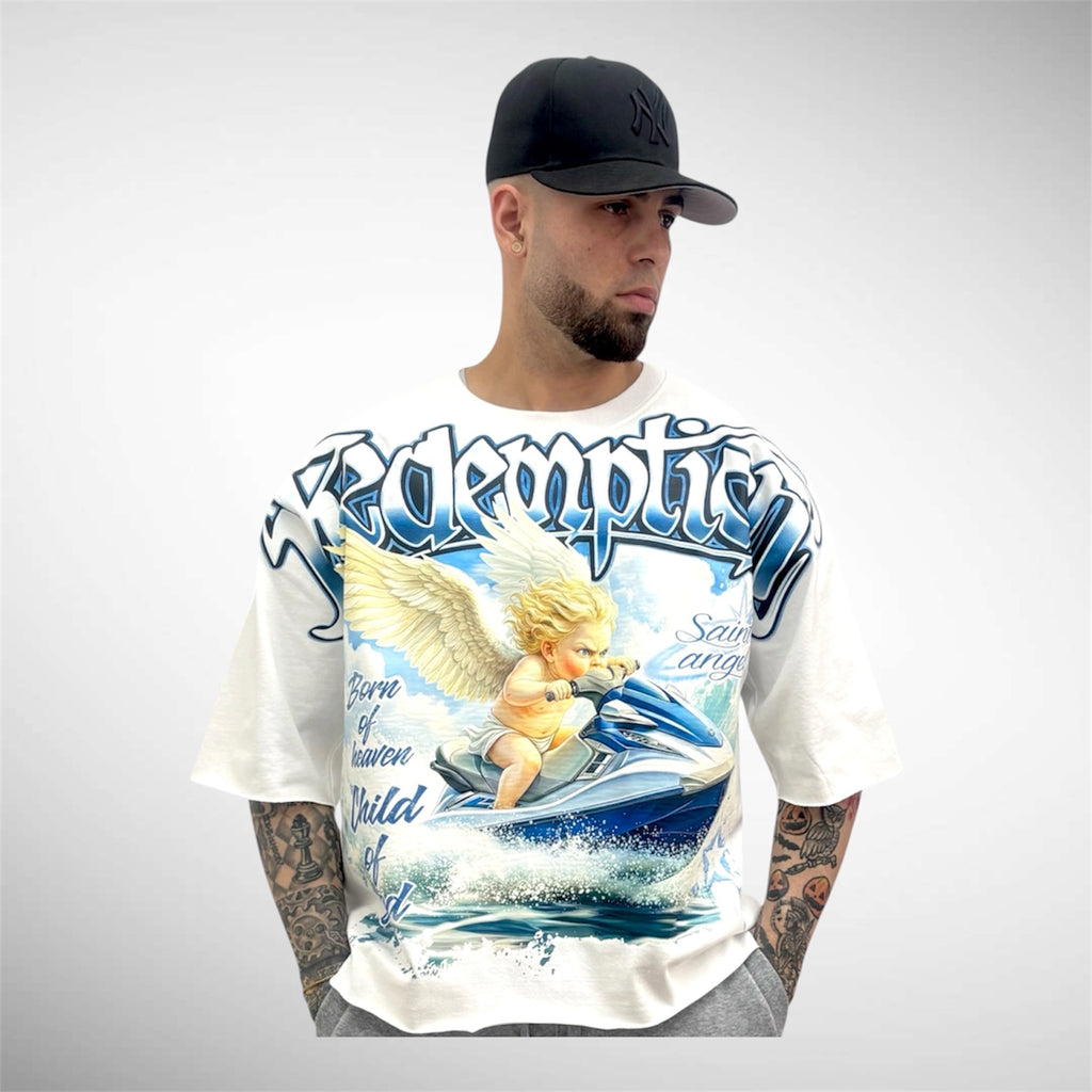 T Shirt Oversize “Redemption” – Algodón Premium