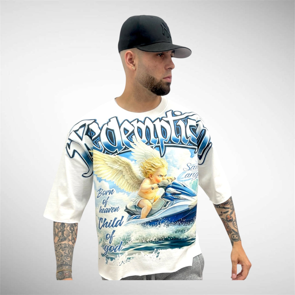 T Shirt Oversize “Redemption” – Algodón Premium