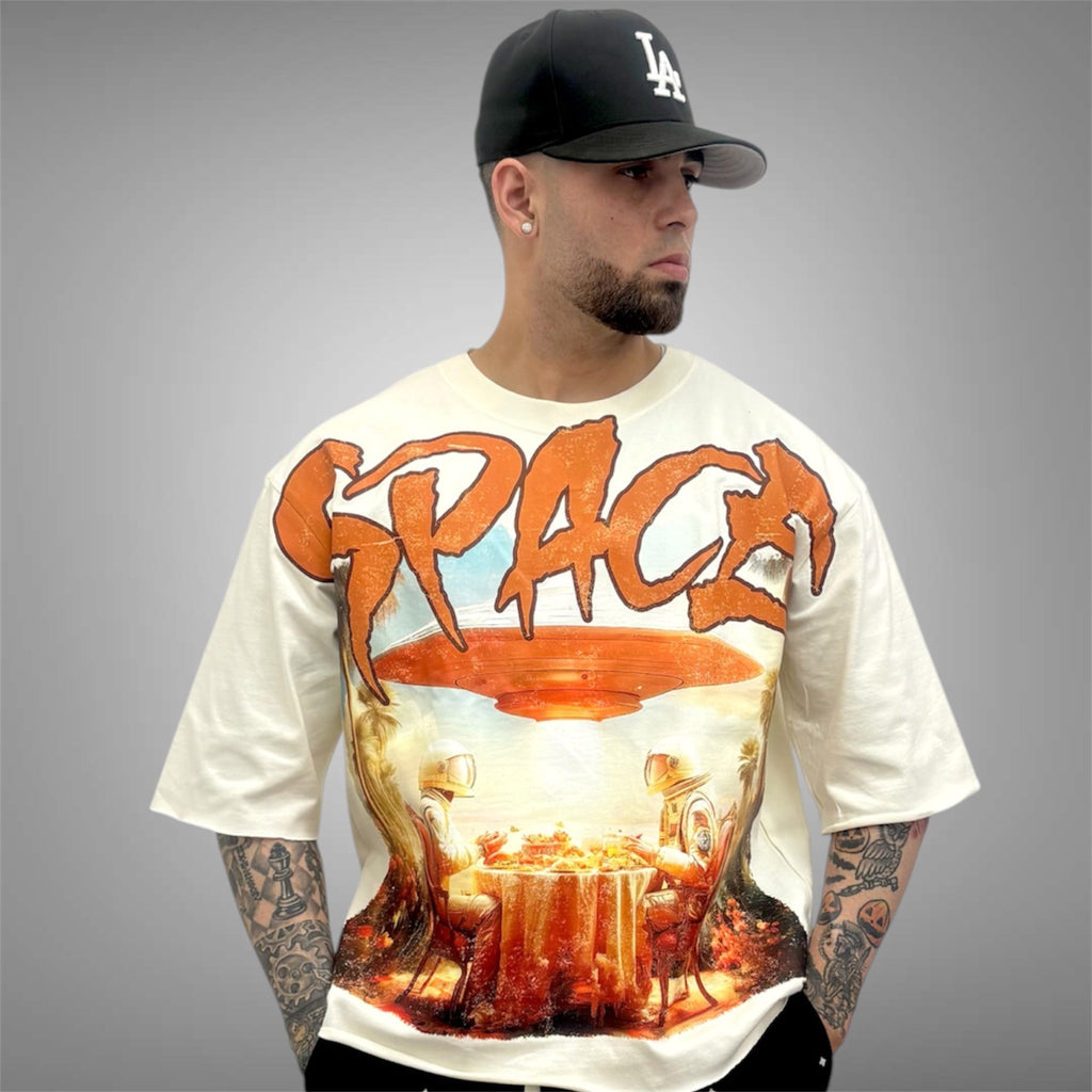 Peace Oversized Graphic Tee