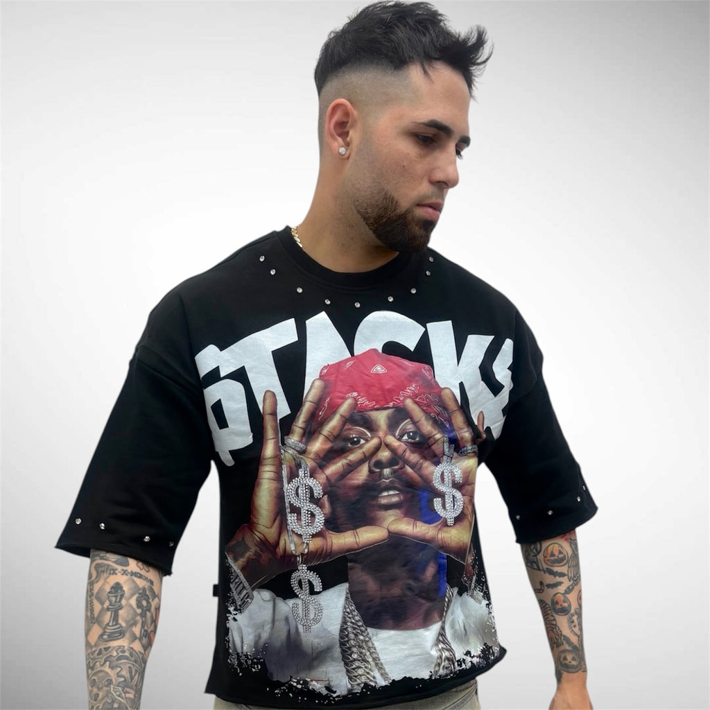 Black Money Graphic Tee