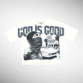T SHIRT Oversize “God Is Good” – Algodón Premium
