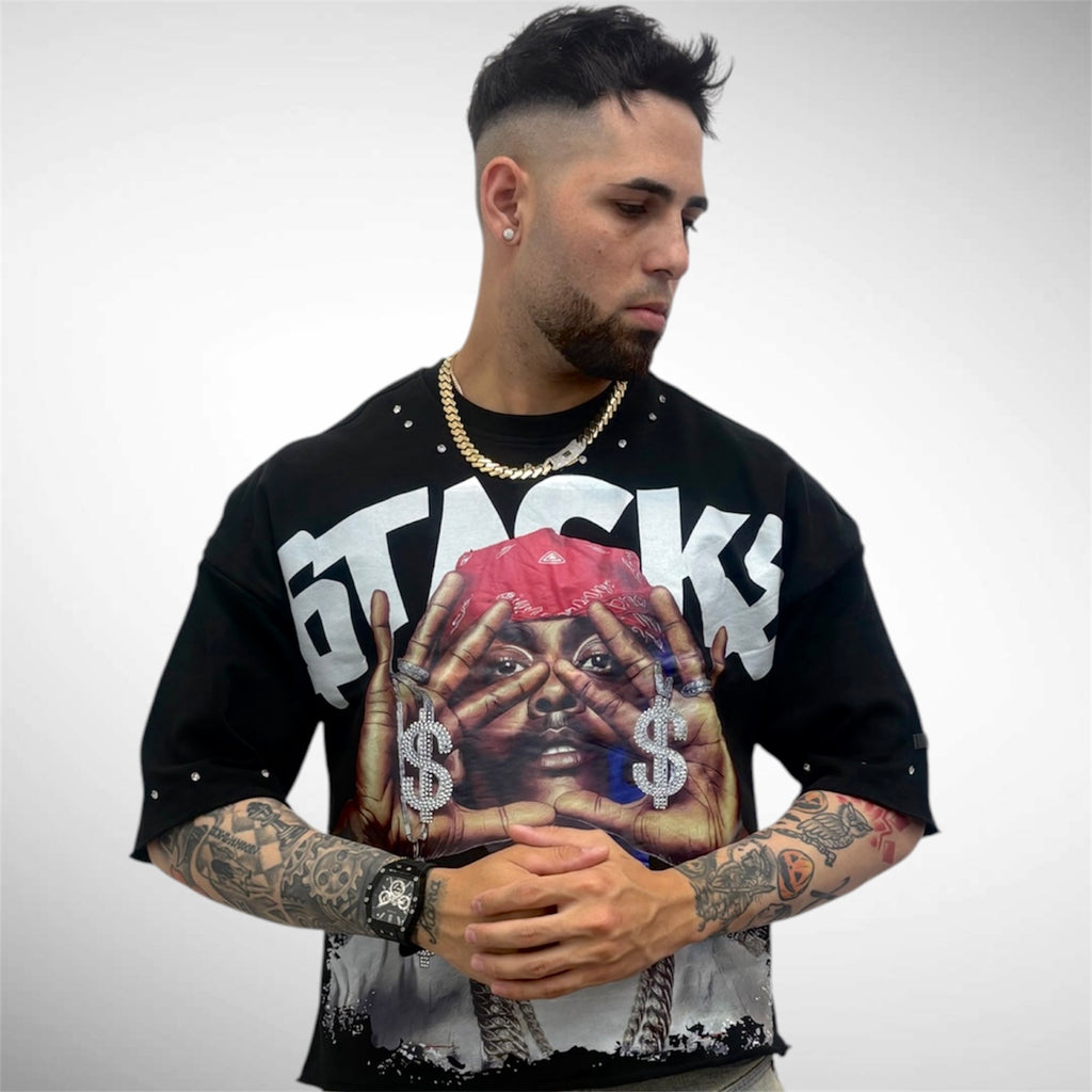 Black Money Graphic Tee