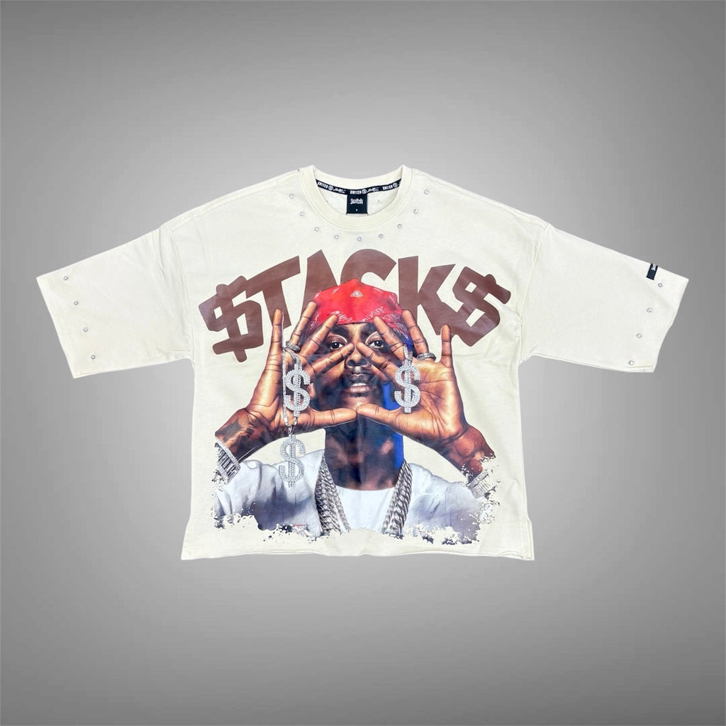 Cream Money Graphic Tee