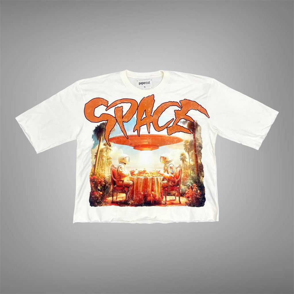 Peace Oversized Graphic Tee